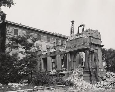 Old YMCA building demolition