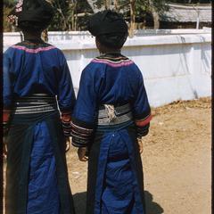 Two girls in Yunnanese dress