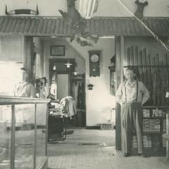 Inside the Foat store, 1950