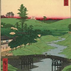 The Furu River at Hiroo, no. 22 from the series One-hundred Views of Famous Places in Edo