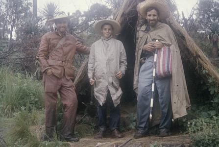 Bob Koeppen, Frank Iltis, and Hugh Iltis at Cerro Pelado