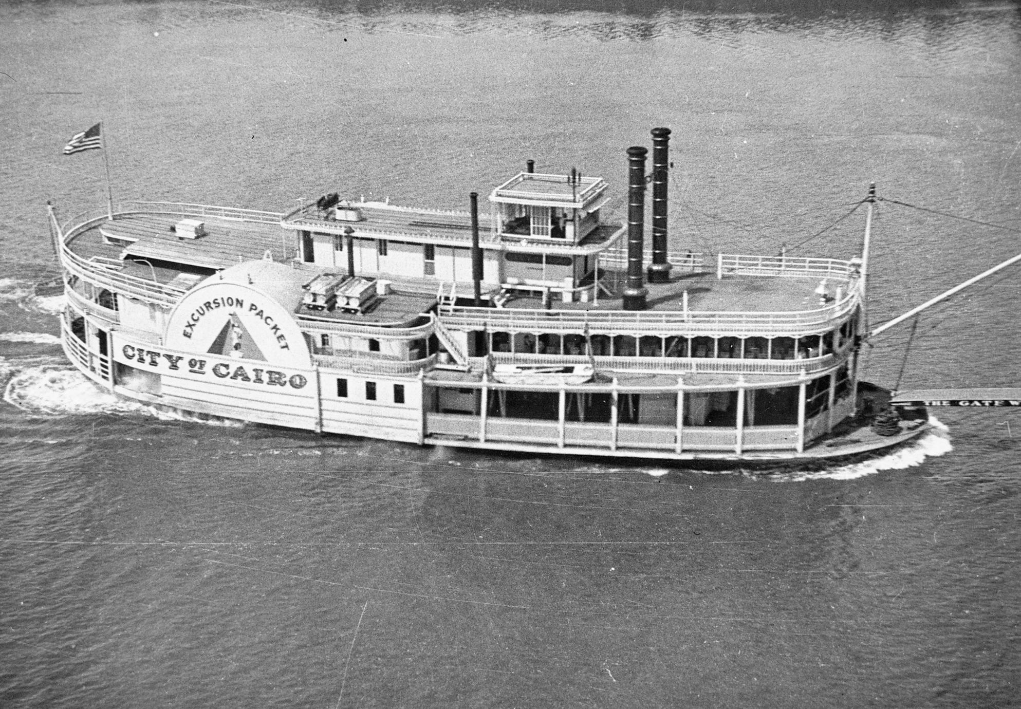 ‎City of Cairo (Excursion boat, 1923-1924?) - UWDC - UW-Madison Libraries