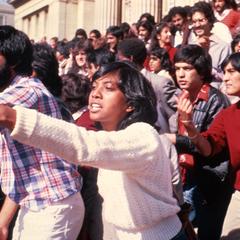 Indian Students at Anti-Republic Day Rally, University of the Witwatersrand, Johannesburg