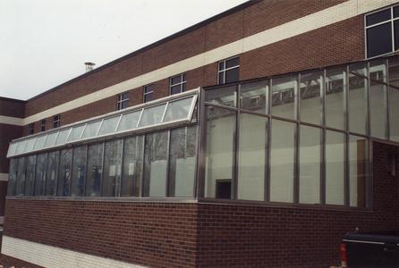Campus greenhouse and Science Wing