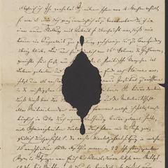 [Letter from Auhendorff to Jakob Sternberger, May 27, 1849]