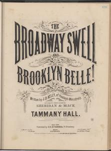 Broadway swell and Brooklyn belle