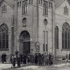 First Baptist Church parishoners