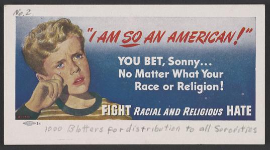 Fight racial and religious hate