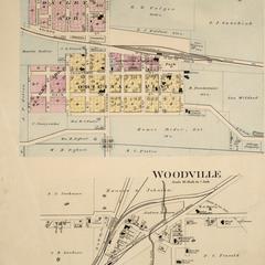 Plat Map of Baldwin and Woodville, Wisconsin