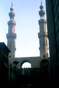 Minarets above Bab Zuwayla Gate