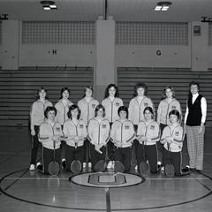 Women's badminton team