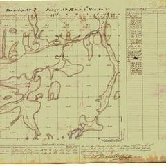 [Public Land Survey System map: Wisconsin Township 02 North, Range 18 East]