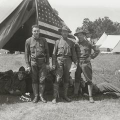 Soldiers at Camp Douglas