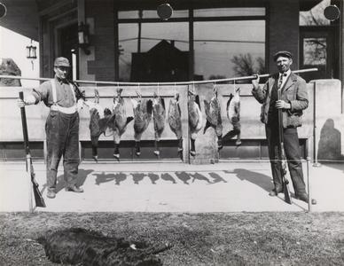 Early goose hunters