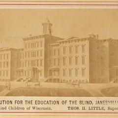 Institution for the Education of the Blind. Janesville, Wisconsin
