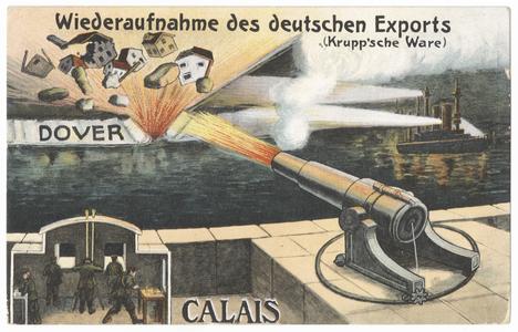 Wiederaufnahme des deutschen Exports : Calais - Dover