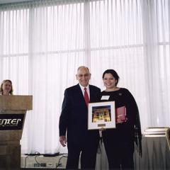 Marla Delgado wins the 2005 MSC Undergraduate Excellence Award