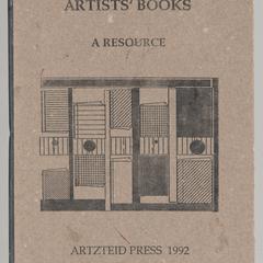 African American artists' books : a resource