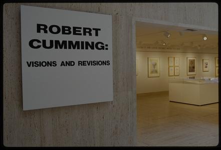 Visions and Revisions : Robert Cumming's Works on Paper