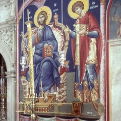 Icon of Christ at Xenophontos