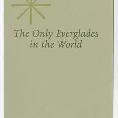 The only Everglades in the world : poems