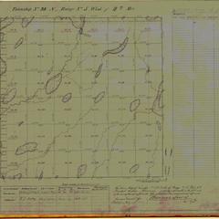 [Public Land Survey System map: Wisconsin Township 38 North, Range 05 West]