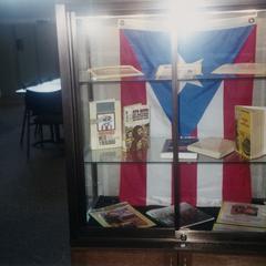 Puerto Rican heritage month display 2000