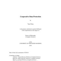 Cooperative Data Protection