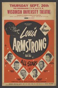 Louis Armstrong and his All Stars poster