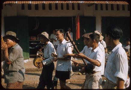 Musicians in procession