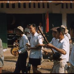 Musicians in procession