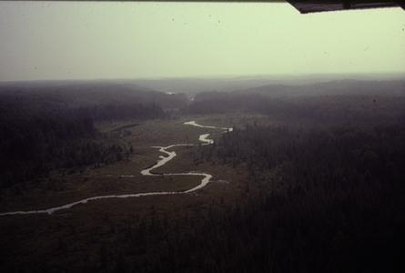Aerial View of Allequash Creek