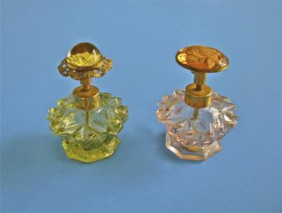 Irice glass perfume bottles with atomizers
