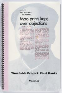 Timetable project : First Banks