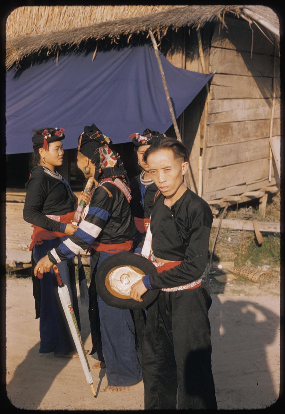 Hmong (Meo) men and women at Muang Xay