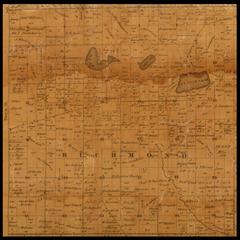 Richmond Township plat map, 1857