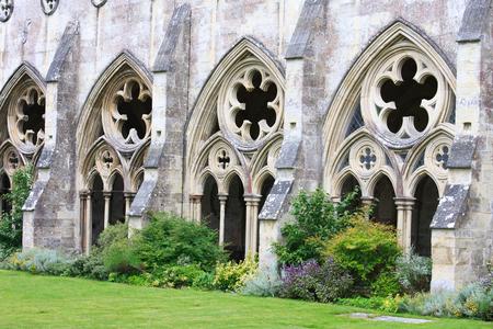 Salisbury Cathedral exterior cloister
