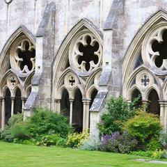 Salisbury Cathedral exterior cloister