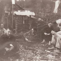 Surveyors at camp