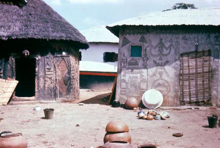 Pottery and Wall Decoration in a Village near Bida