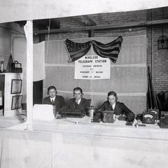 University Exposition Telegraph display