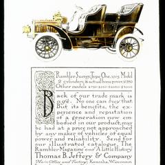 Rambler automobile, advertisement