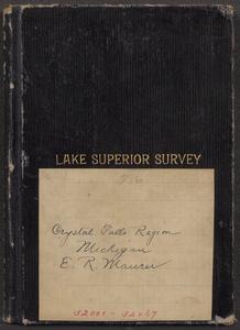 Crystal Falls region, Michigan : [specimens] 32001-32067