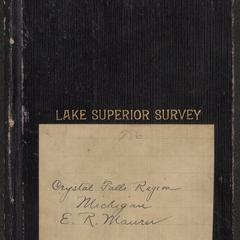 Crystal Falls region, Michigan : [specimens] 32001-32067