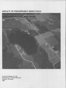 Impact of phosphorus reduction via metalimnetic alum injection in Bullhead Lake, Wisconsin