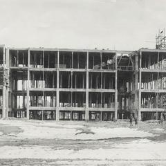 North Hall construction, 1914