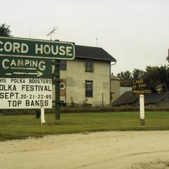 Wisconsin Polka Boosters Festival sign