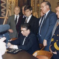 Signing of Wisconsin Act 104