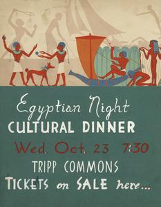 International Club Egyptian Night Advertisement