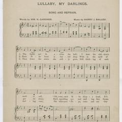 Lullaby, my darlings
